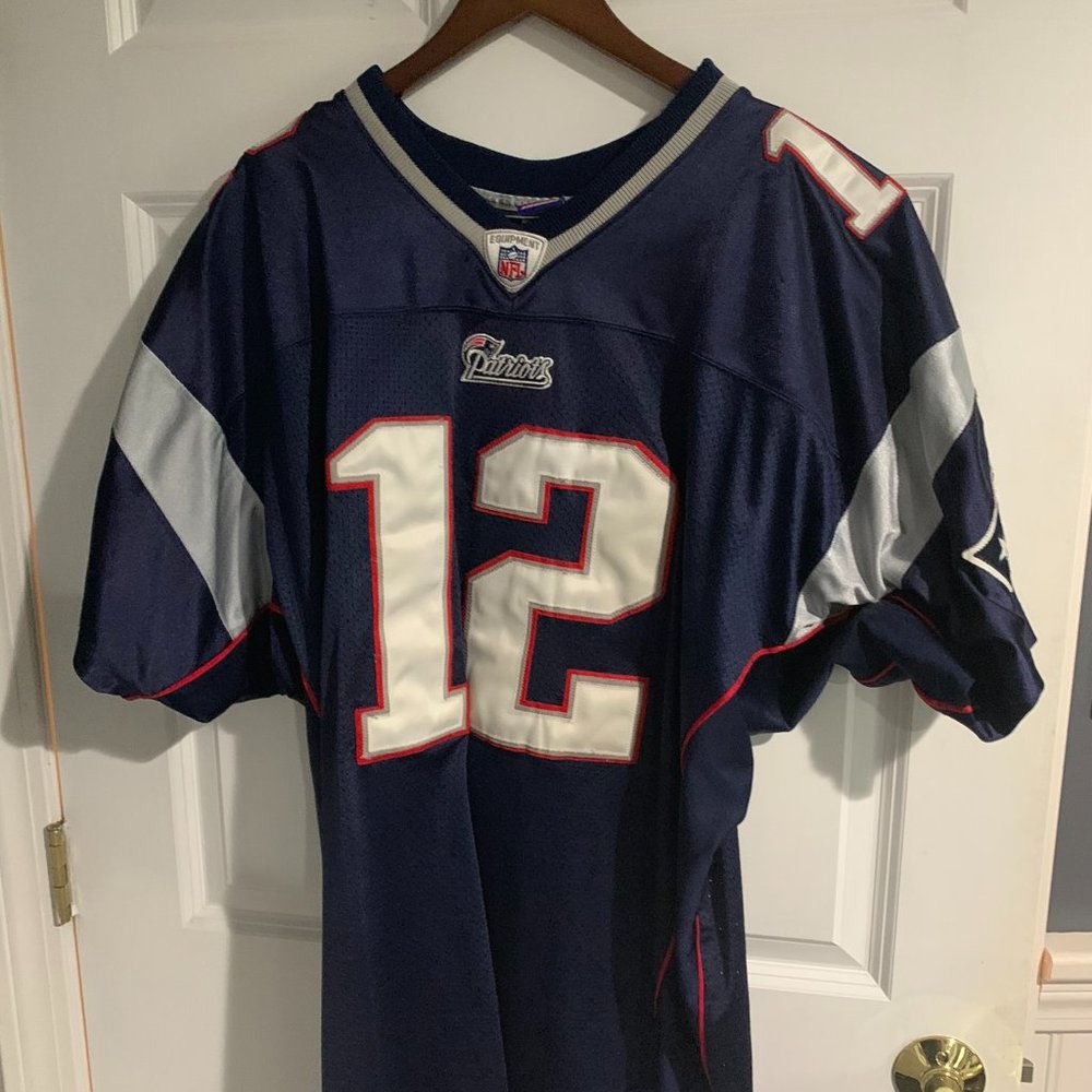 New England Patriots Tom Brady game jersey